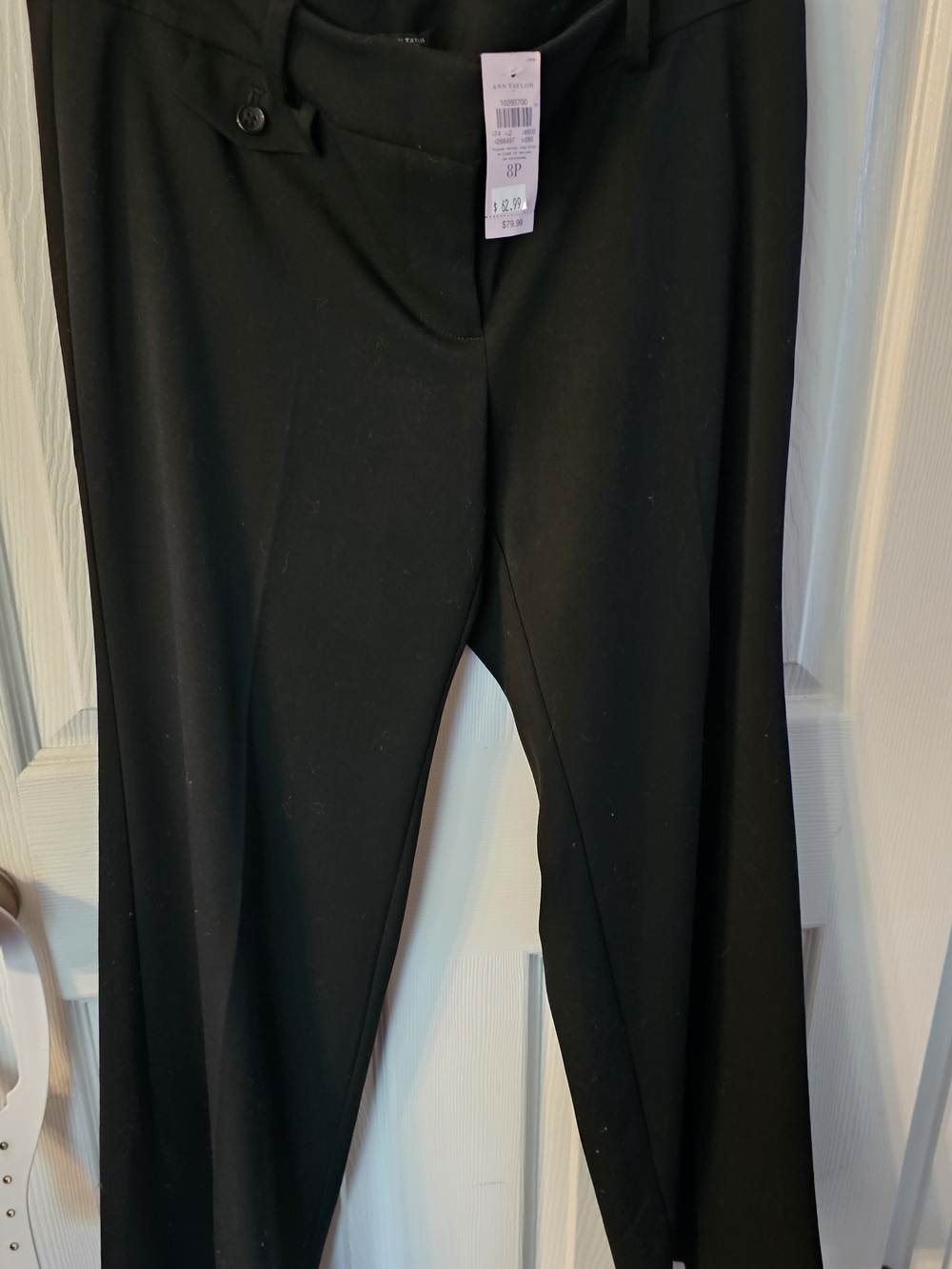 Ann Taylor Black Women's Jogger-Style Sweatpants